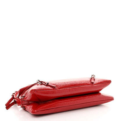 Givenchy Patent Calfskin Small P'tit Voyou Shoulder Bag Vermillon 4 of 14