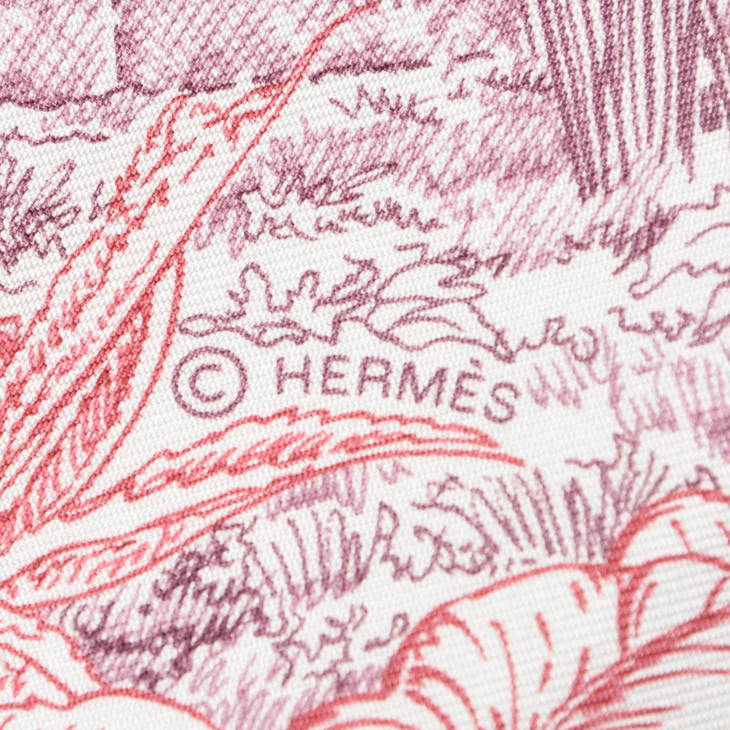 Hermes Silk Le Jardin de Leila Scarf 90 4 of 6