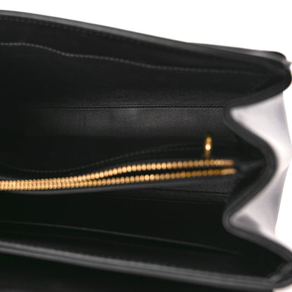 Celine Satinated Calfskin Small 16 Top Handle Bag Black 5 of 10