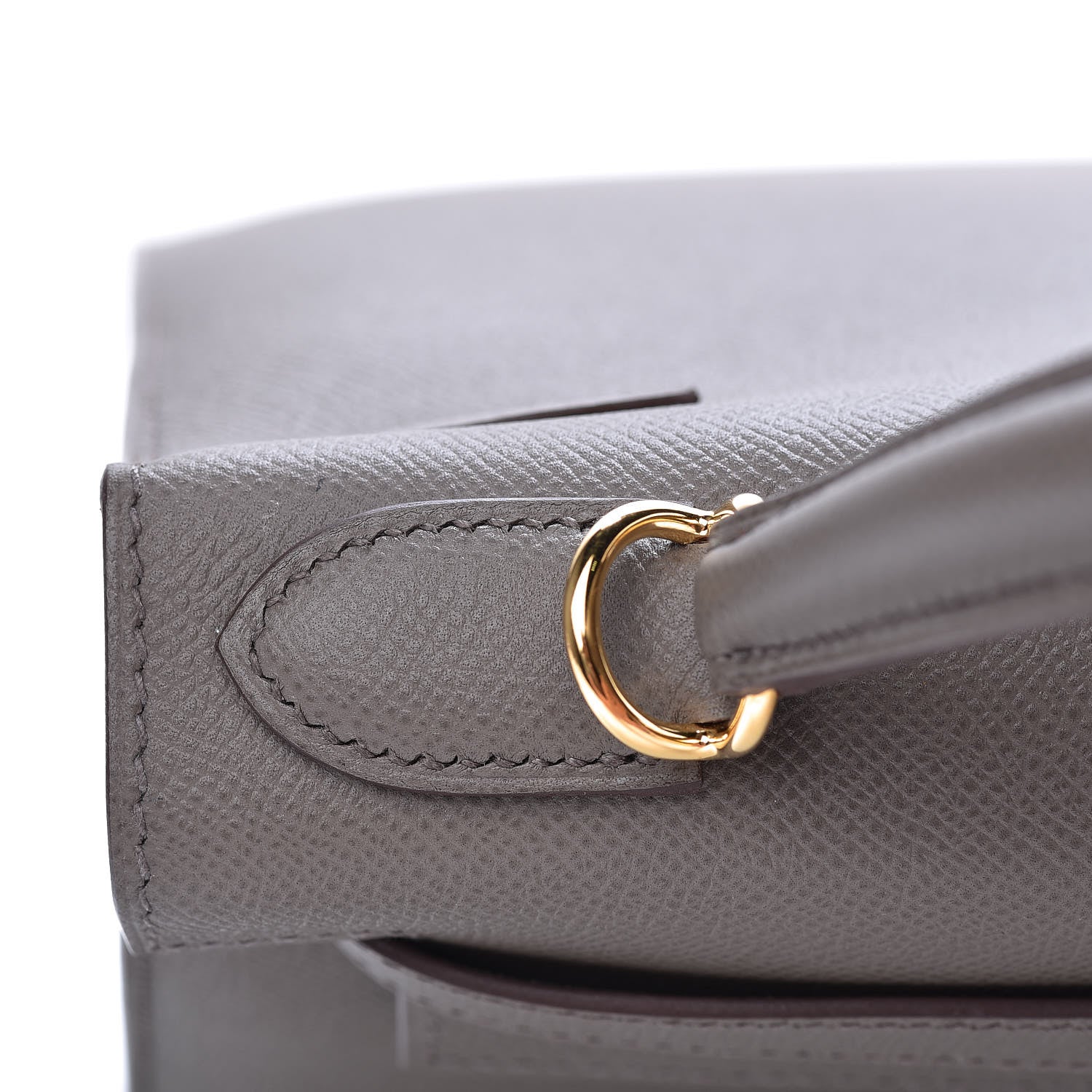 Hermes Epsom Kelly Sellier 28 Etain 26 of 37