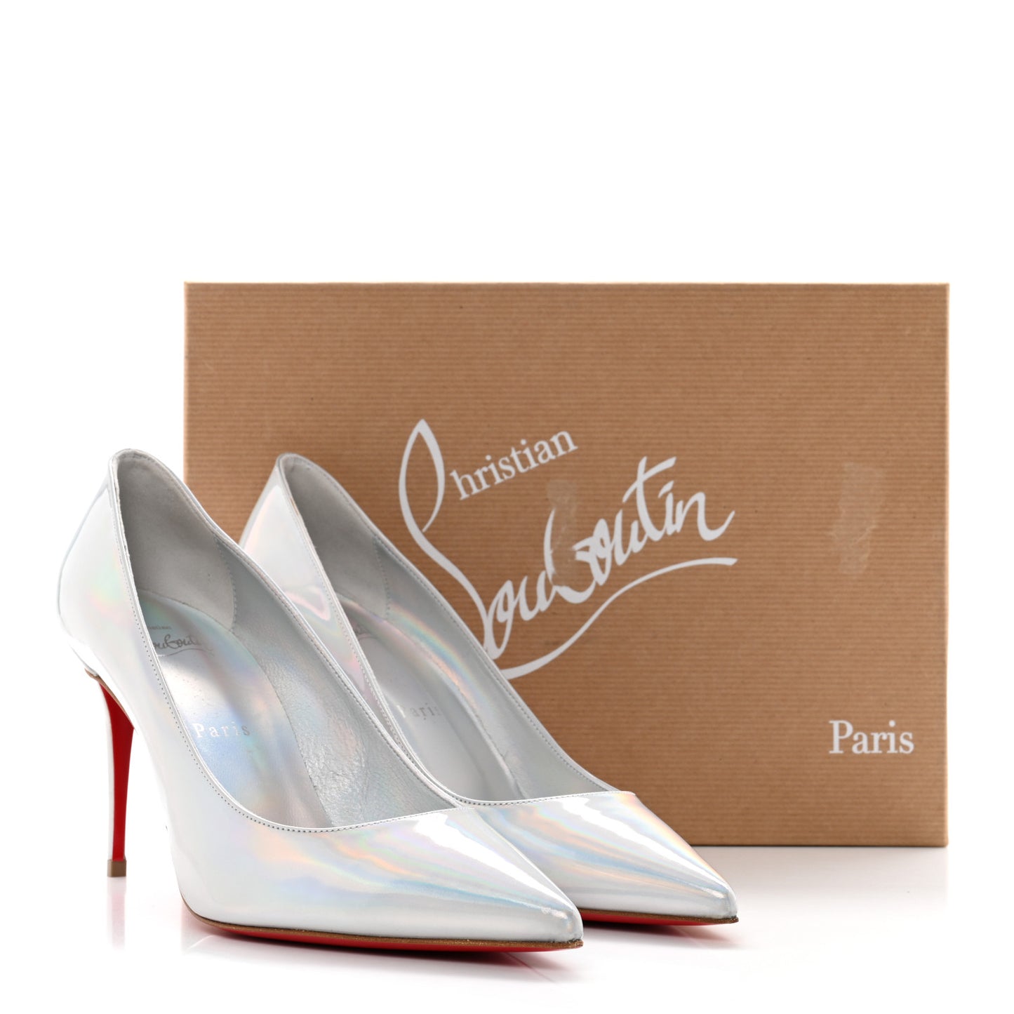 Patent Psychic Kate 85 Pumps 38 White