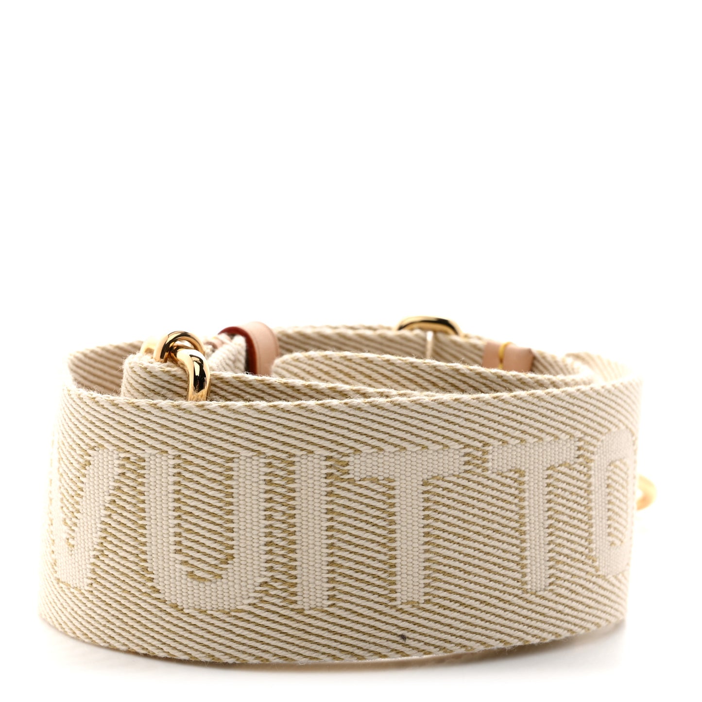 Nylon Coussin Shoulder Strap Beige