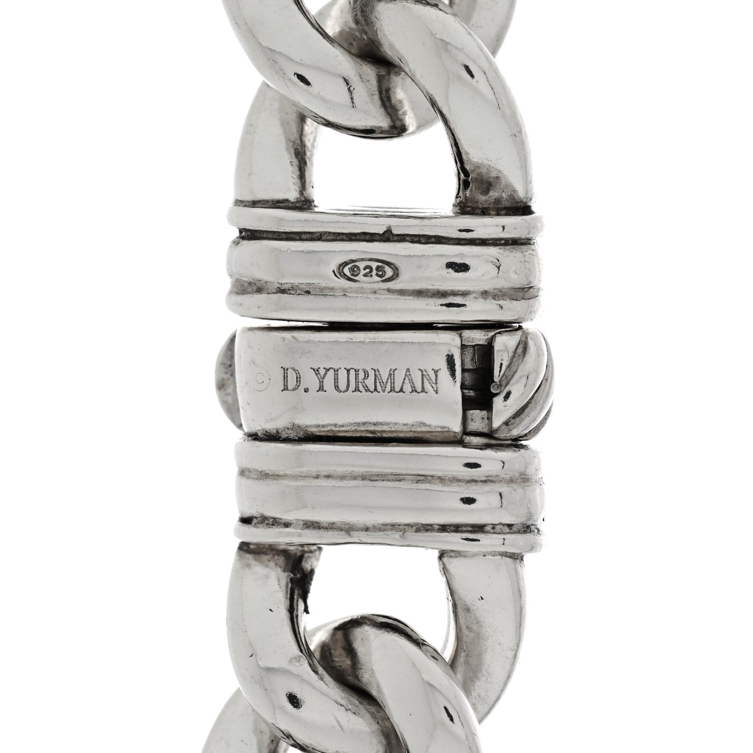 David Yurman Sterling Silver Madison Link Chain Necklace 4 of 4
