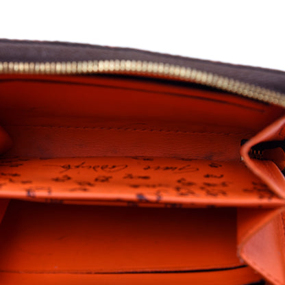 Louis Vuitton Catogram Zippy Coin Purse Marron 11 of 11