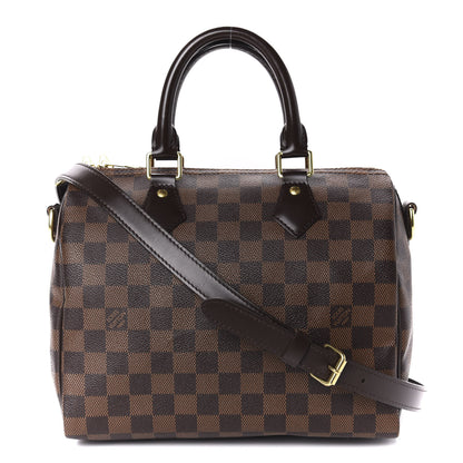Louis Vuitton Damier Ebene Speedy Bandouliere 25 1 of 10