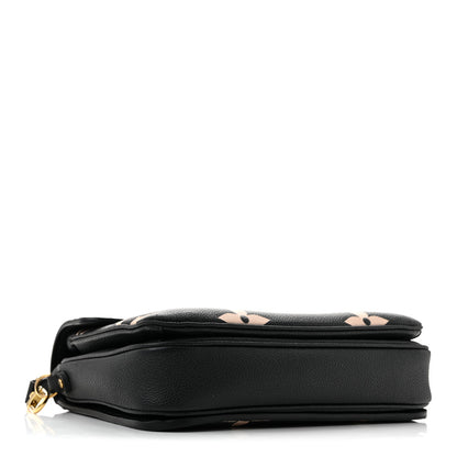 Louis Vuitton Empreinte Monogram Giant Pochette Metis Black Beige 4 of 14