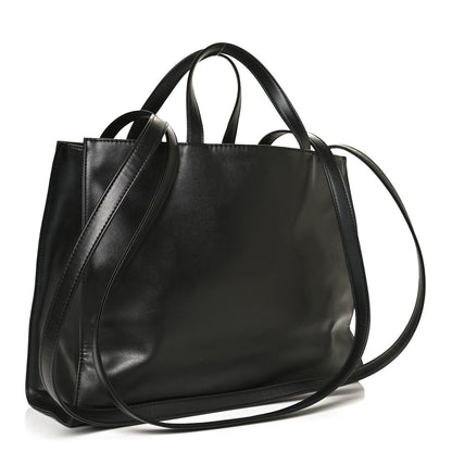 Telfar Vegan Leather Medium Shopping Bag Black 3 of 13