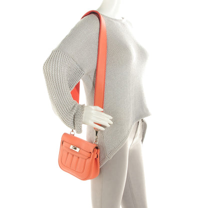 Hermes Evercolor Mini Sac Berline Crevette 2 of 14