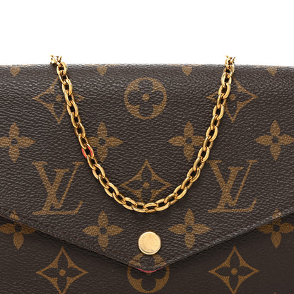 Louis Vuitton LOUIS VUITTON Monogram World Tour Pochette Felicie 8 of 10