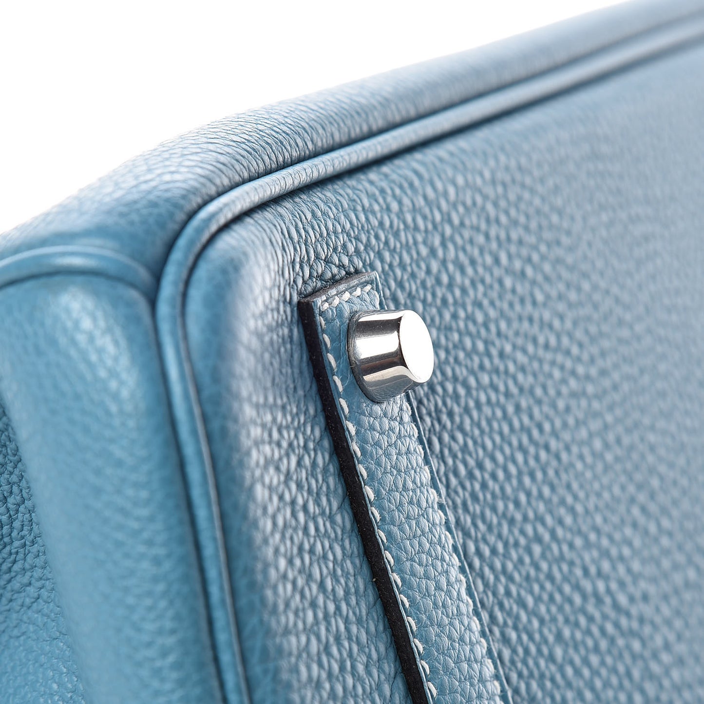 Togo Birkin 35 Blue Jean