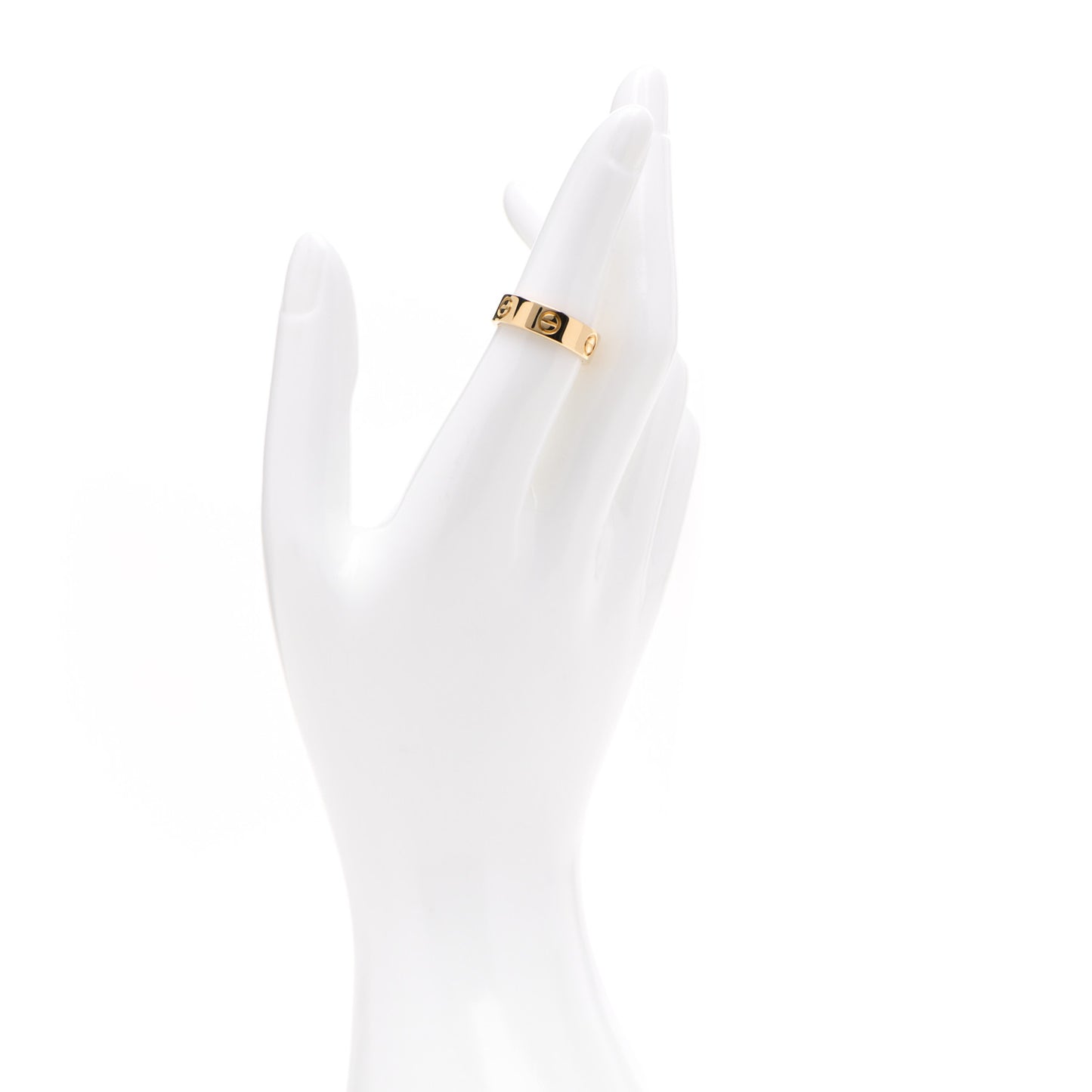 18K Yellow Gold 5.5mm LOVE Ring 52 6