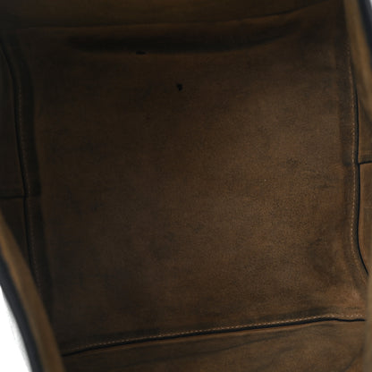 The Row Grained Calfskin Park Tote Three Navy 7 of 11