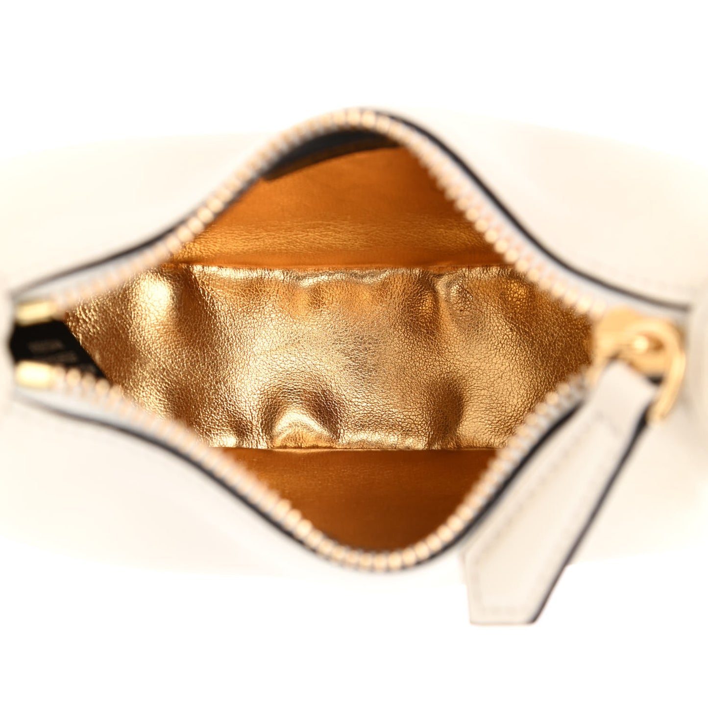Vitello Grace Matte Nano Fendigraphy Hobo Charm White Ice