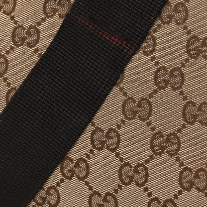 Gucci Monogram Dollar Calfskin Large Boston Duffle Bag Beige Ebony Testa di Moro Marrone Scuro 13 of 16
