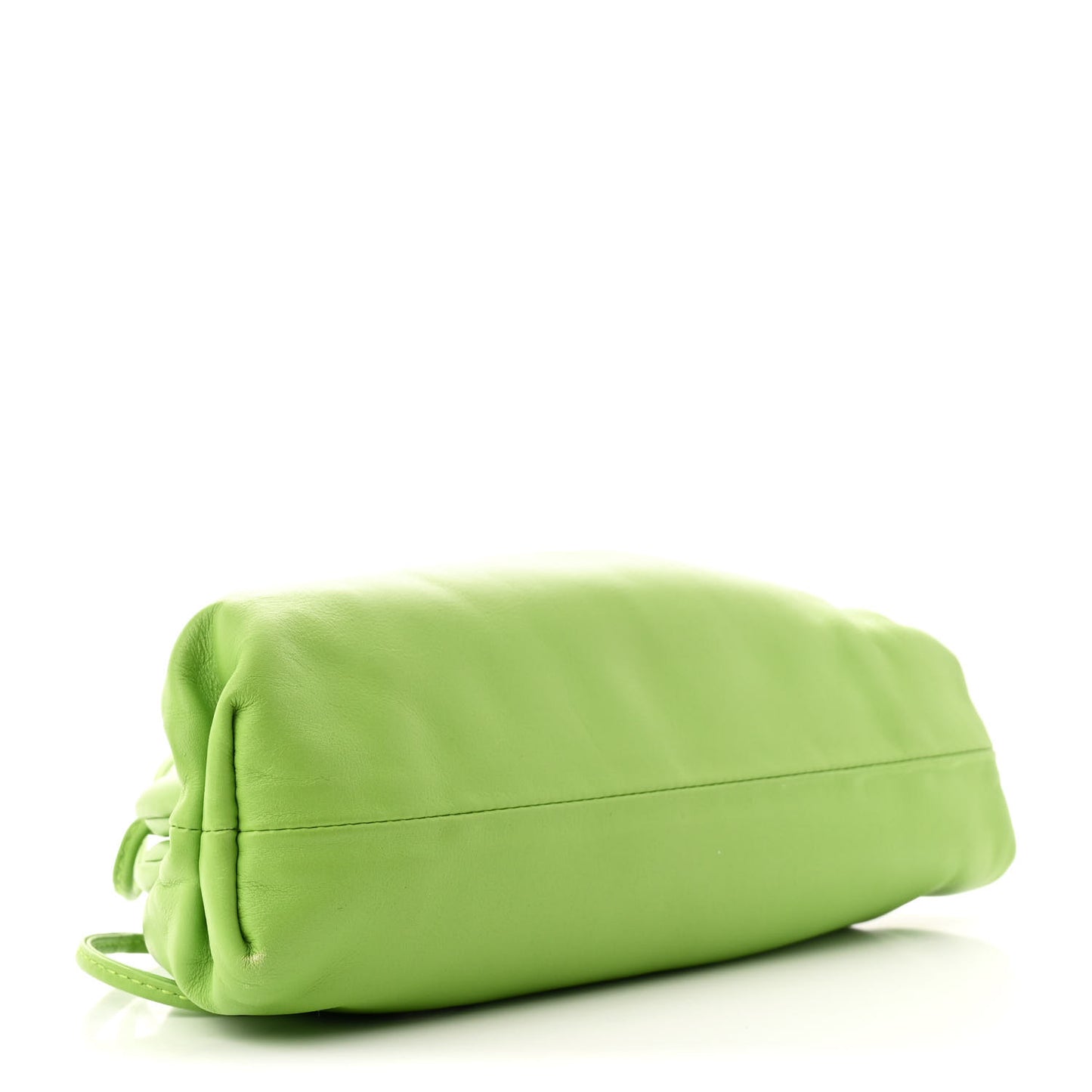 Butter Calfskin The Mini Pouch Acid Green