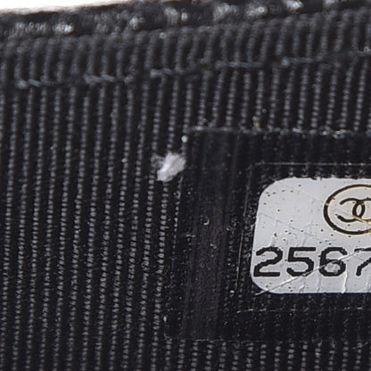 Chanel Caviar Quilted CC Zip Card Holder Black 7 of 8