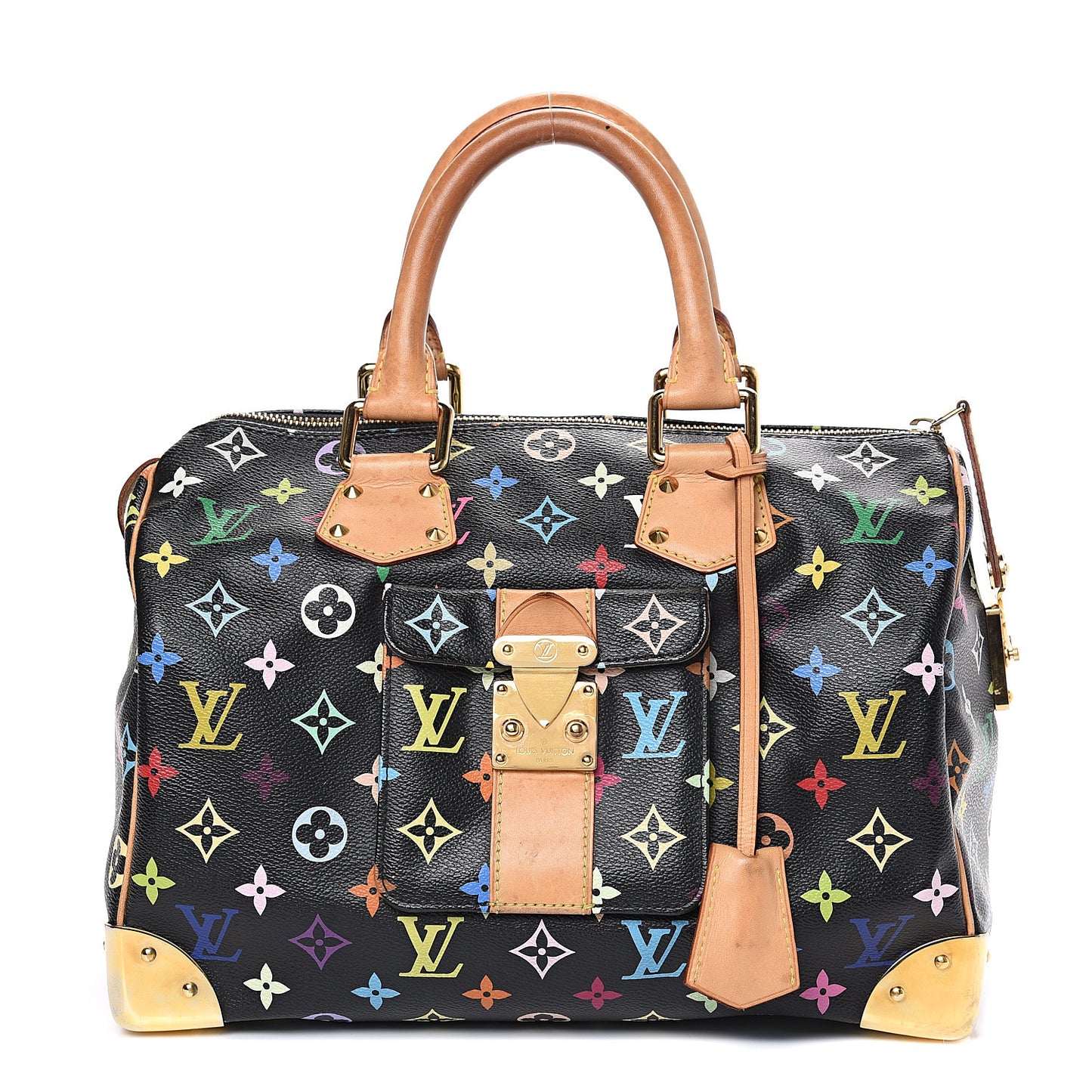 Monogram Multicolor Speedy 30 Black