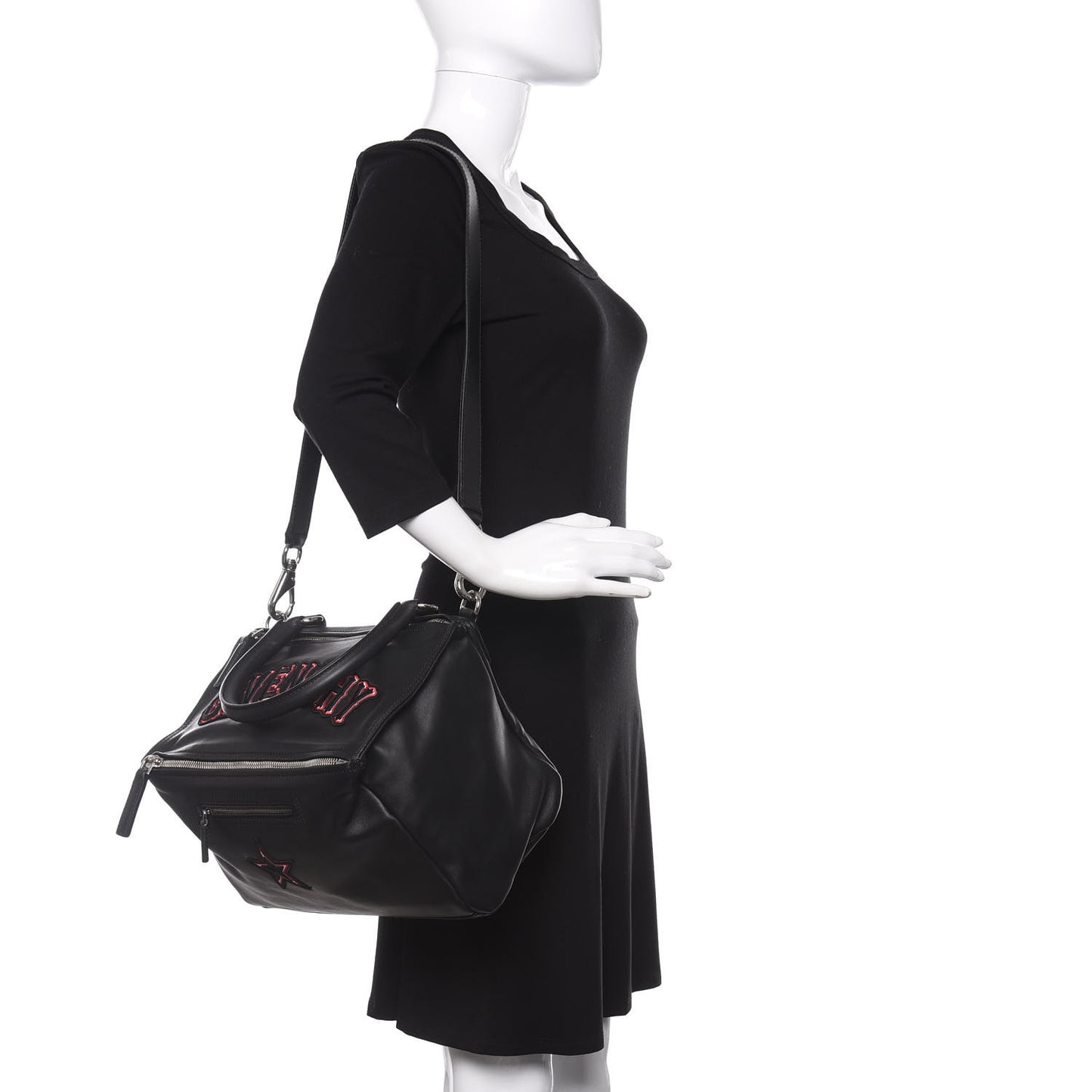 Calfskin Gothic Medium Pandora Black
