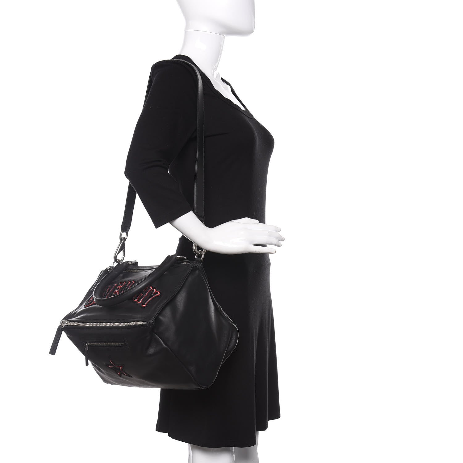 Givenchy Calfskin Gothic Medium Pandora Black 2 of 10