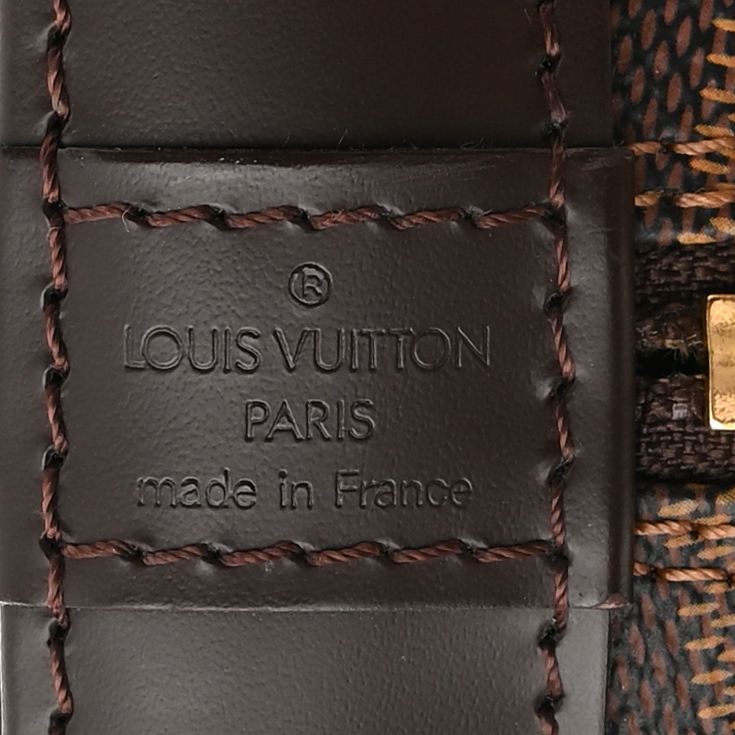 Damier Ebene Alma PM