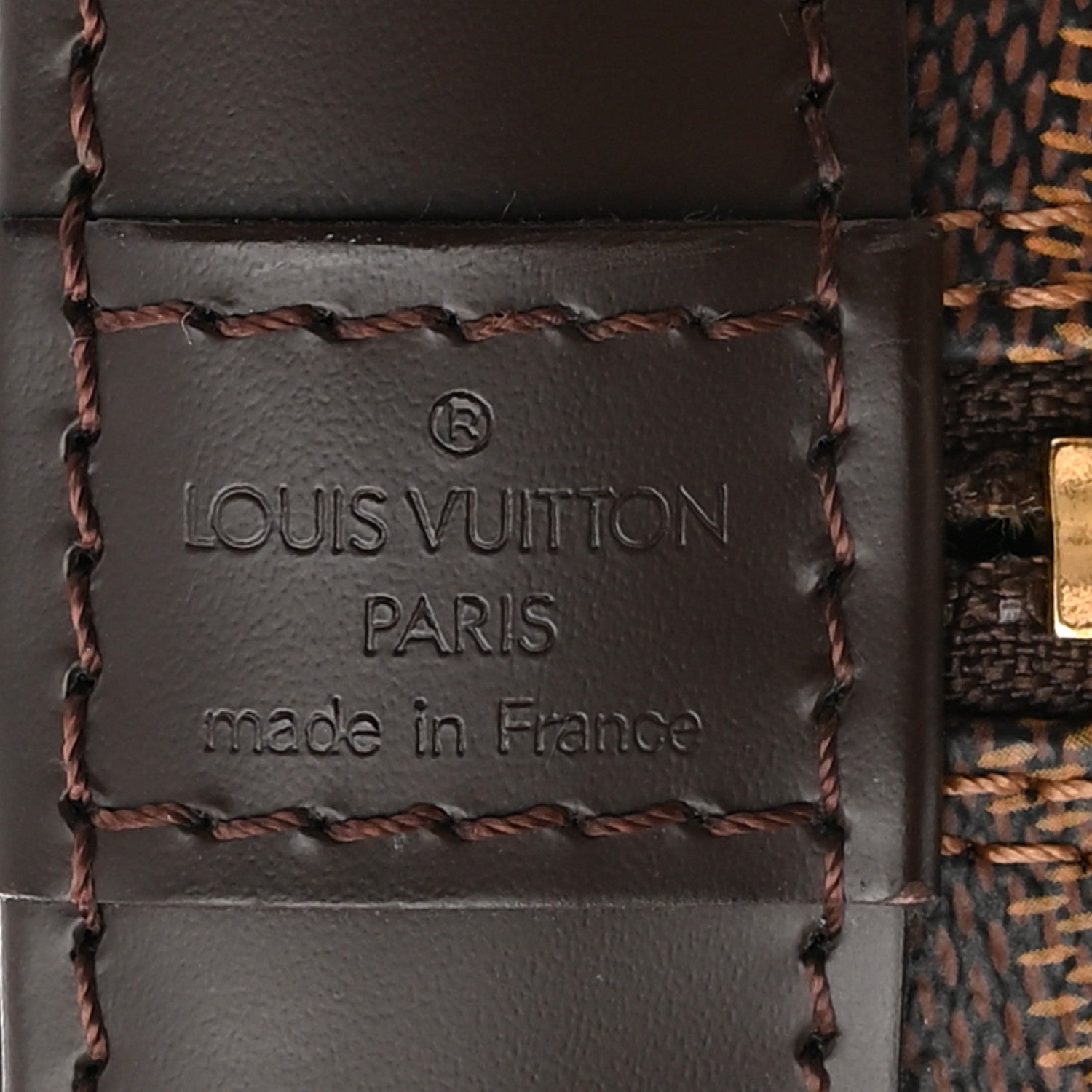 Louis Vuitton Damier Ebene Alma PM 6 of 11