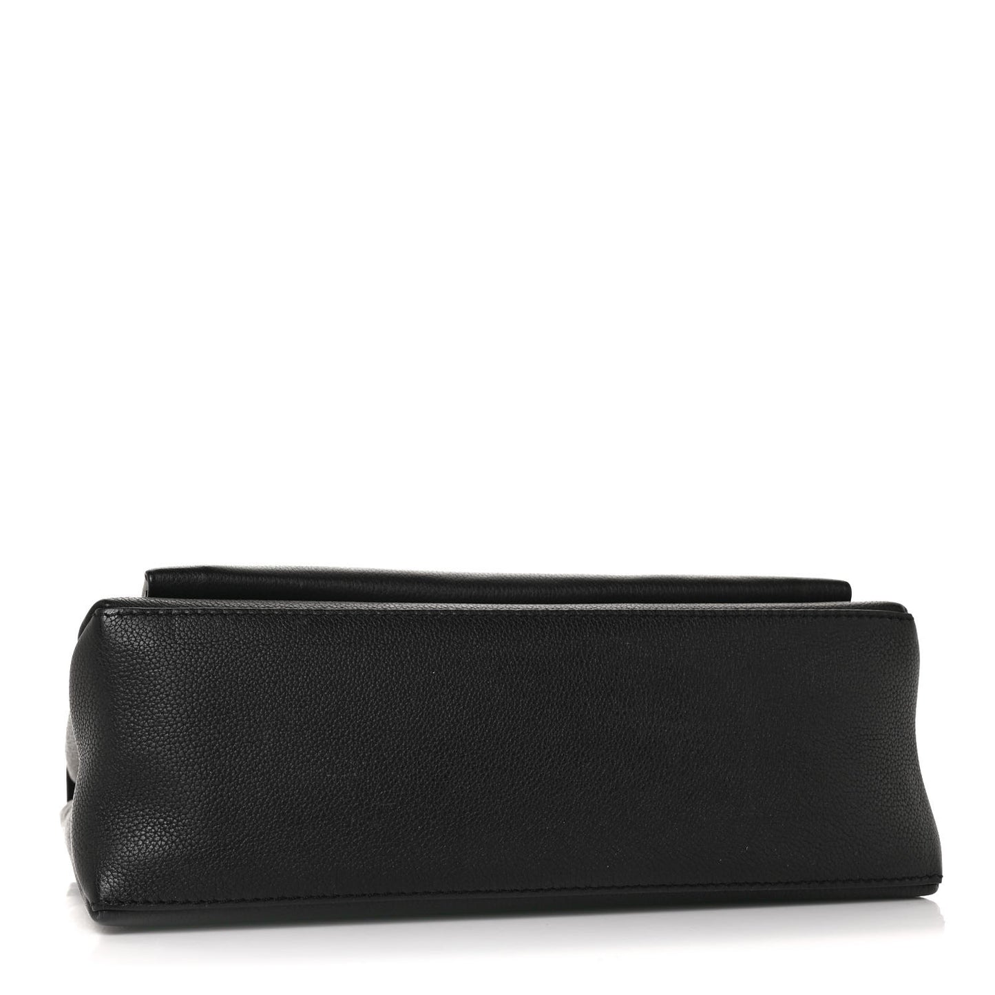 Soft Calfskin My Lockme Top Handle Black