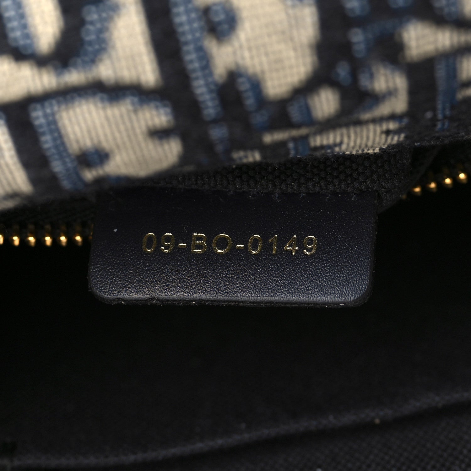 Christian Dior Oblique 30 Montaigne Flap Bag Blue 7 of 10