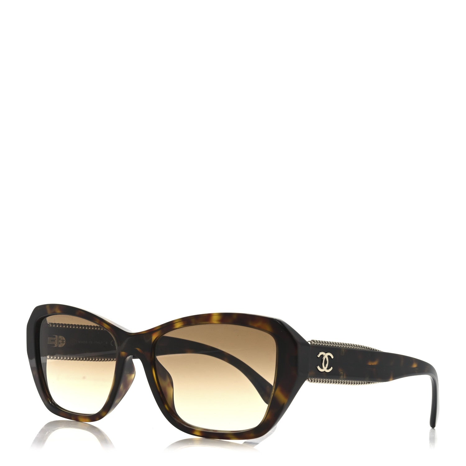 Chanel Acetate CC Sunglasses 5516-A Tortoise 1 of 7