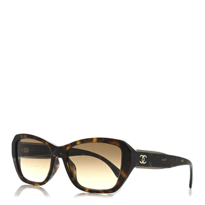 Chanel Acetate CC Sunglasses 5516-A Tortoise 1 of 7