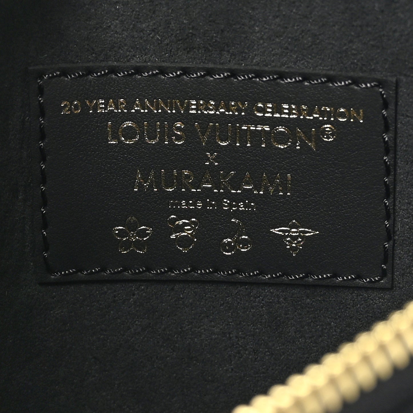 LV X TM Empreinte Flowers Neverfull MM Pochette Black