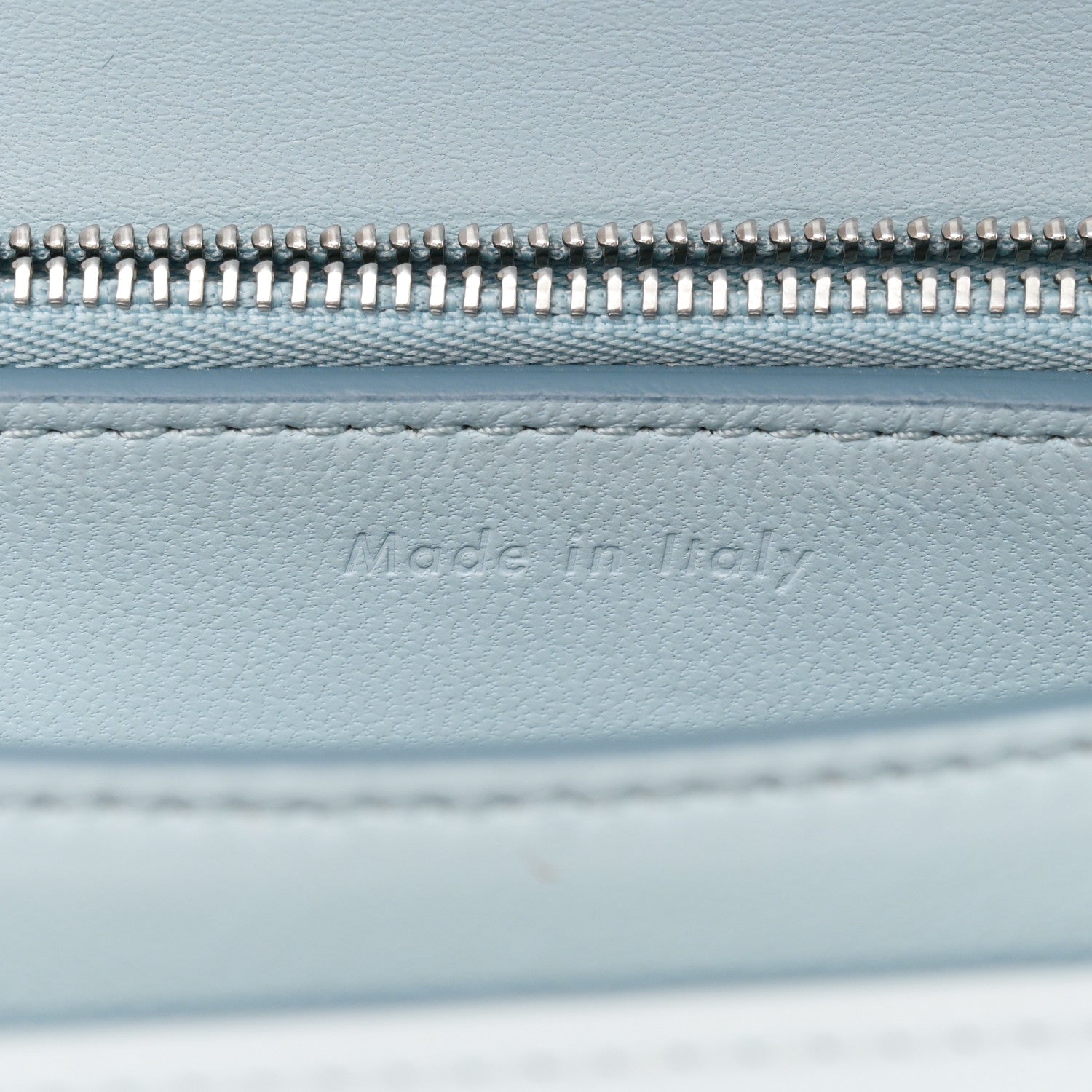 Celine Box Calfskin Medium Classic Box Flap Bag Pale Blue 7 of 11