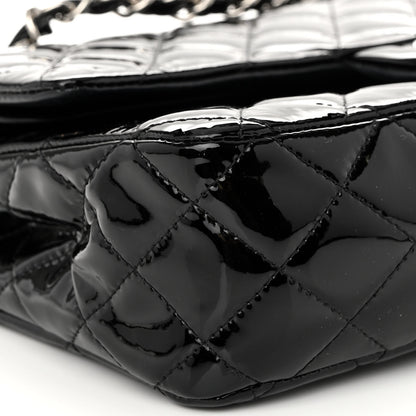 Chanel Patent Quilted Medium Double Flap Black 9 of 10