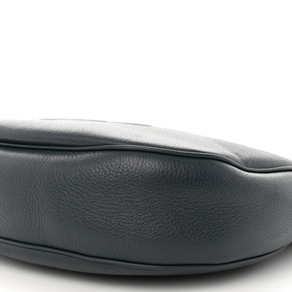 Celine Calfskin Triomphe Heloise Shoulder Bag Slate Grey 12 of 13