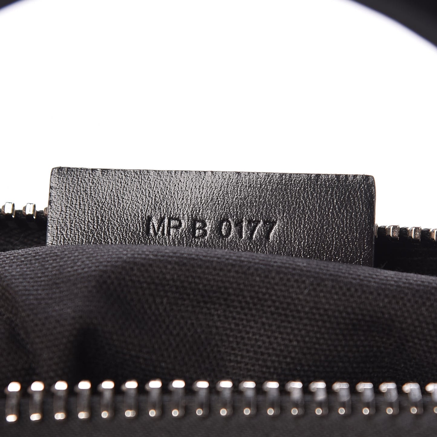 Shiny Lord Calfskin Small Antigona Black