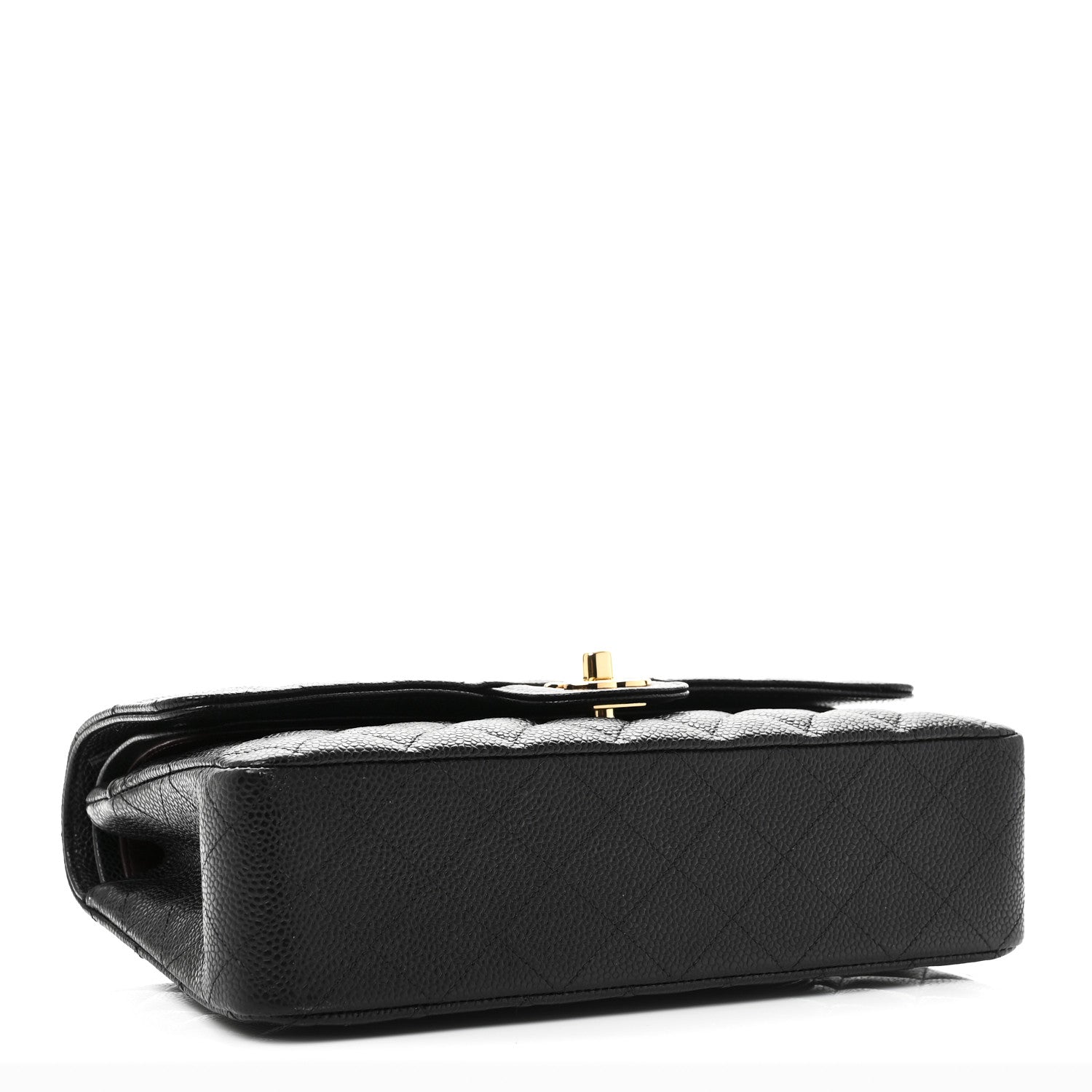 Chanel Caviar Quilted Medium Double Flap Black 4 of 10