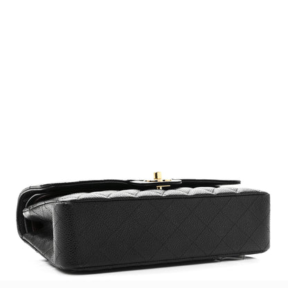 Chanel Caviar Quilted Medium Double Flap Black 4 of 10
