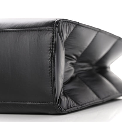 Telfar Nylon Medium Puff Shopping Bag Black 9 of 9