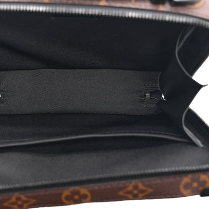 Louis Vuitton Monogram Macassar Handle Soft Trunk Black 5 of 9