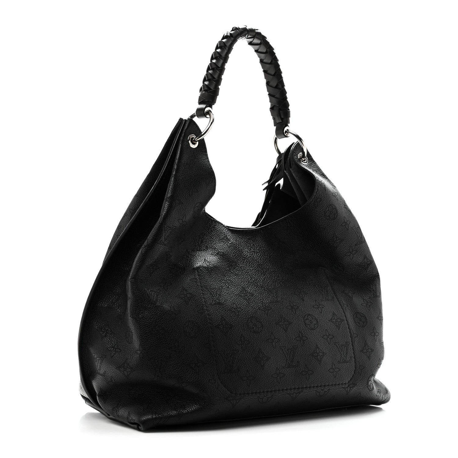Louis Vuitton Mahina Carmel Hobo Black 3 of 11