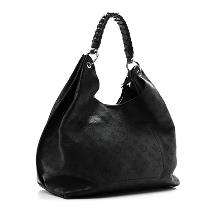 Louis Vuitton Mahina Carmel Hobo Black 3 of 11