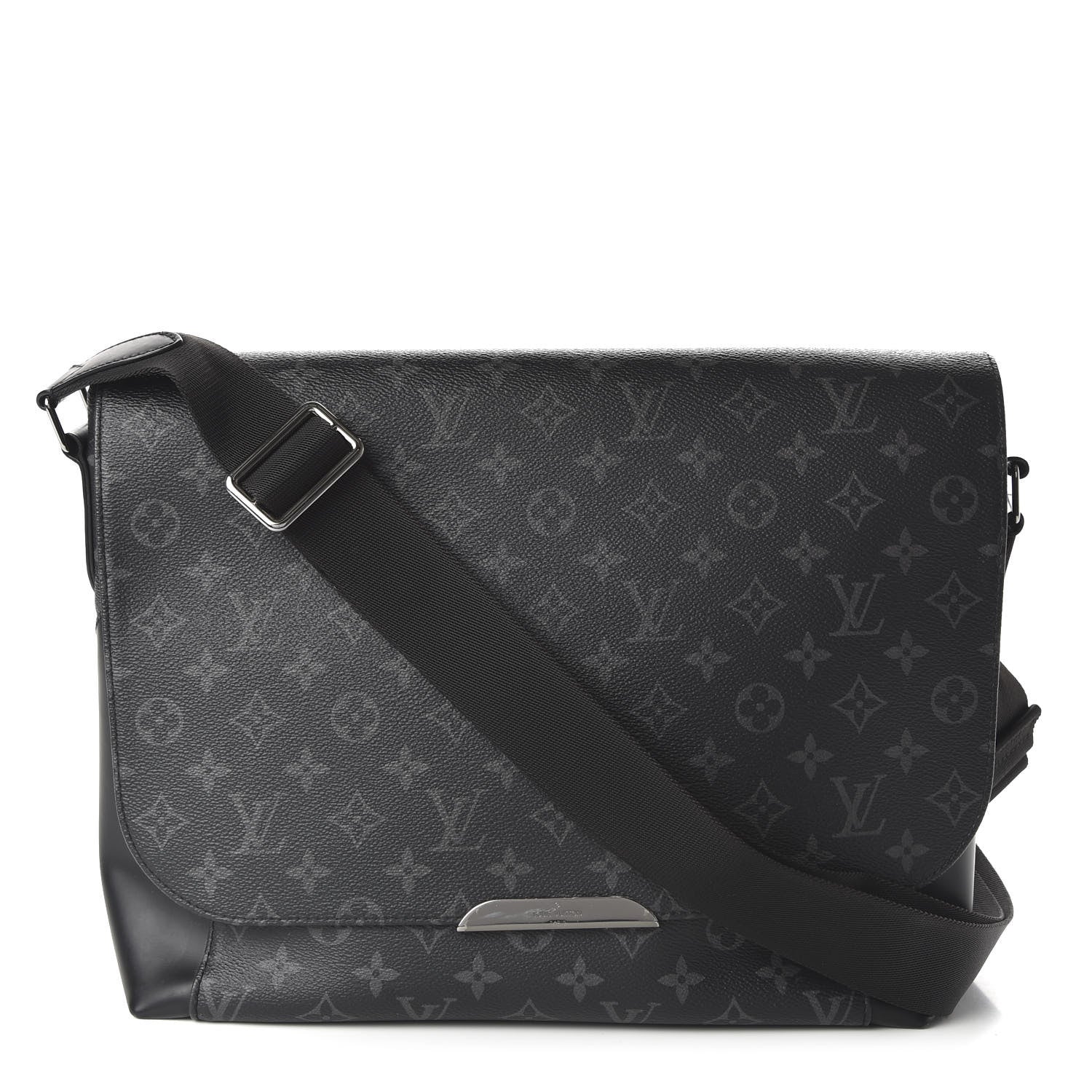 Louis Vuitton Monogram Eclipse Explorer MM Black 1 of 9