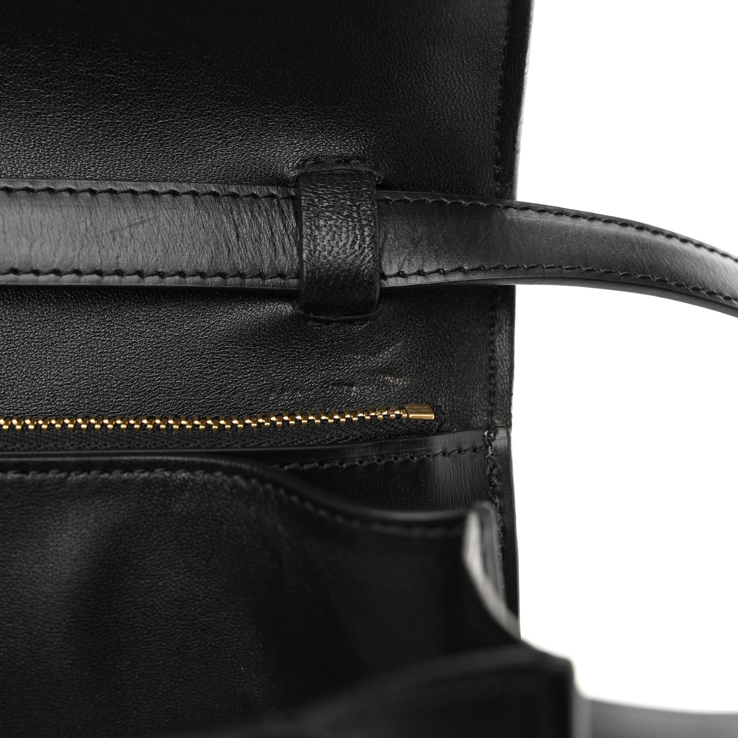 Celine Box Calfskin Medium Classic Box Flap Bag Black 12 of 15