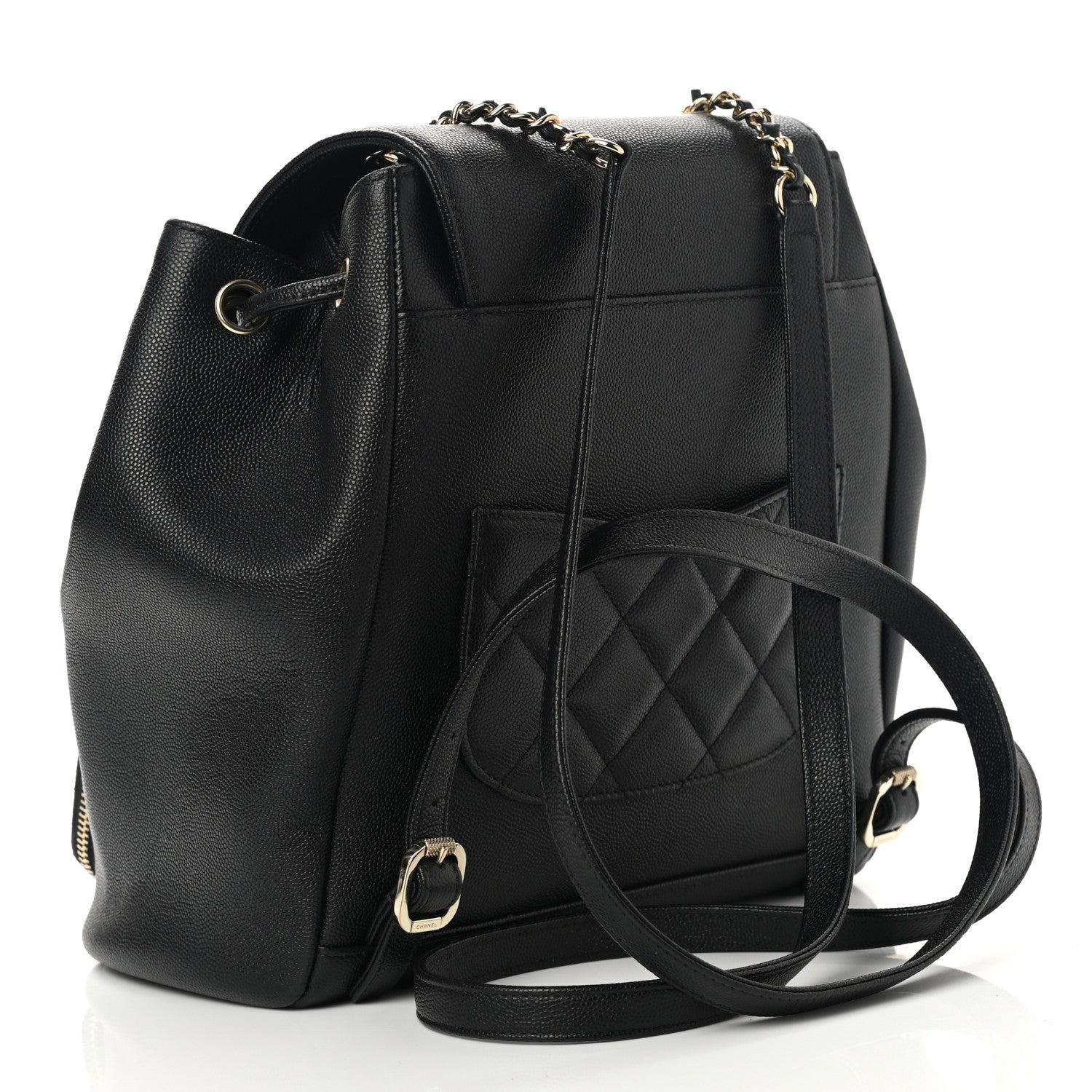 Chanel Caviar Quilted Business Affinity Backpack Black 3 of 12