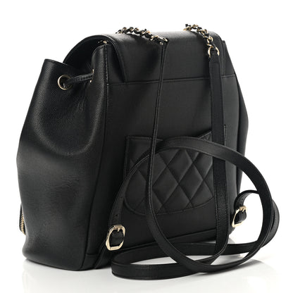 Chanel Caviar Quilted Business Affinity Backpack Black 3 of 12