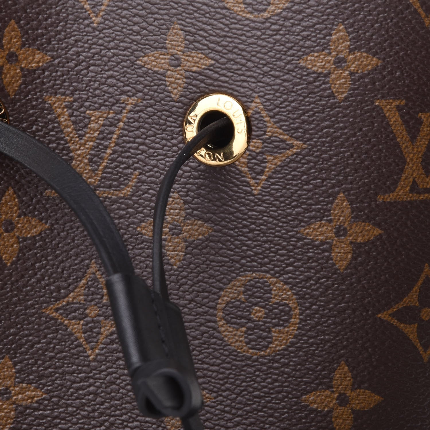 Louis Vuitton Monogram Neonoe MM Black 7 of 11
