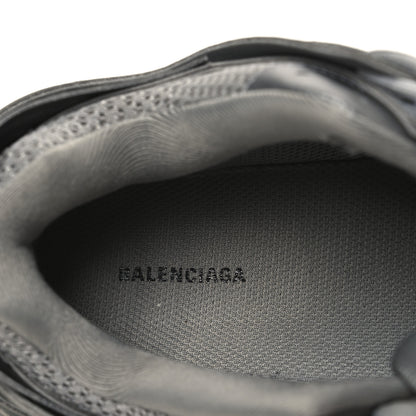 Balenciaga Rubber Mesh Fabric Monocolor Recycled Sole Womens Track Sneakers 39 Medium Grey 9 of 10