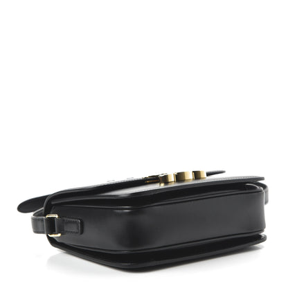 Celine Shiny Calfskin Small Triomphe Black 4 of 10