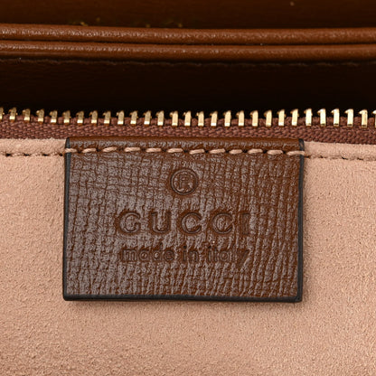 Gucci GG Supreme Monogram Horsebit 1955 Shoulder Bag Beige Brown Sugar 6 of 10