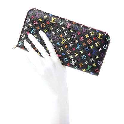 Louis Vuitton Monogram Multicolor Insolite Wallet Black Grenade 4 of 15
