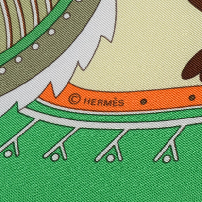 Hermes Silk La Vie Du Grand Nord Scarf 90 5 of 6